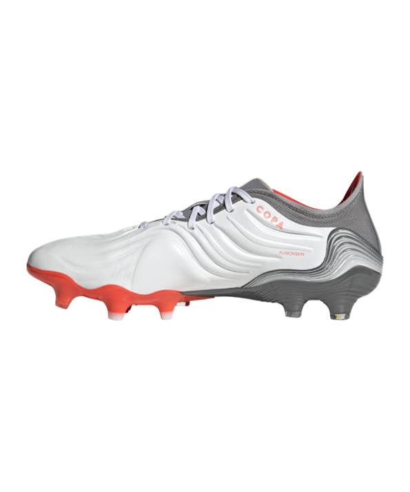 Adidas Copa SENSE.1 FG White Spark – Blanco Gris Rojo