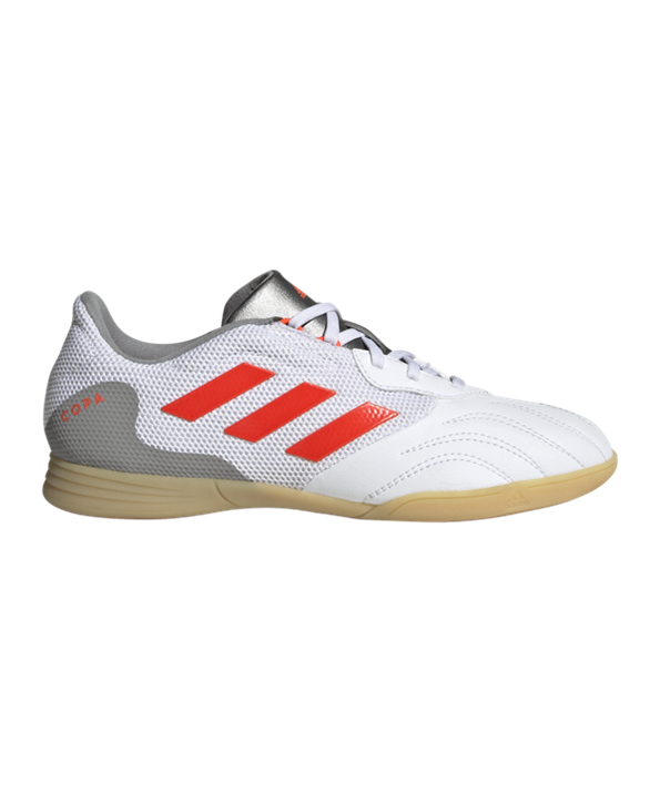 Adidas Copa SENSE.3 IN Sala White Spark J Niños – Blanco Rojo Gris