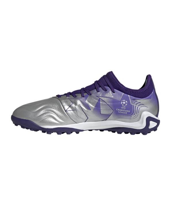 Adidas Copa SENSE.3 TF Champions Code – Plata Violeta