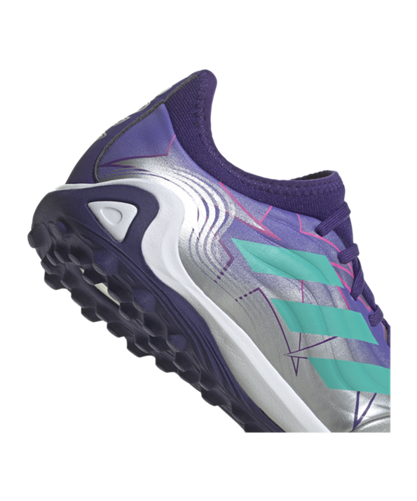 Adidas Copa SENSE.3 TF Champions Code – Plata Violeta