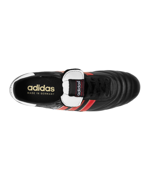 Adidas Copa Mundial FG – Rojo Rayas Negro