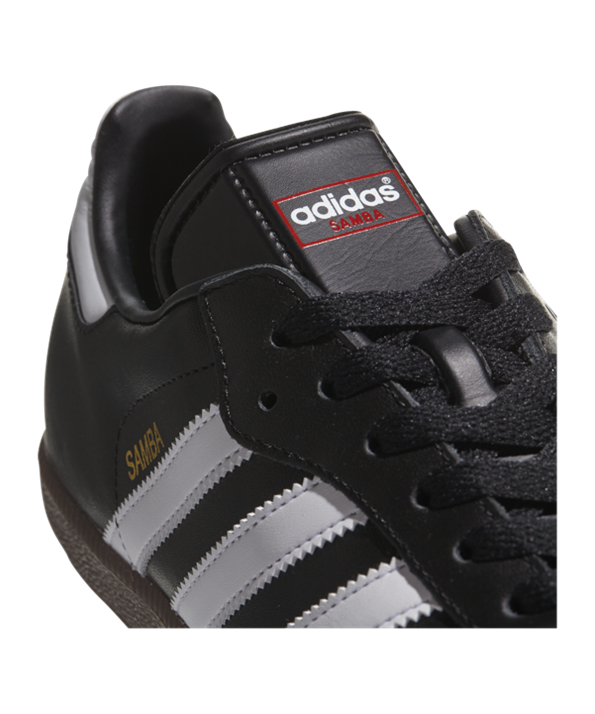 Adidas Klassiker Samba Hallen Leder – Negro Blanco