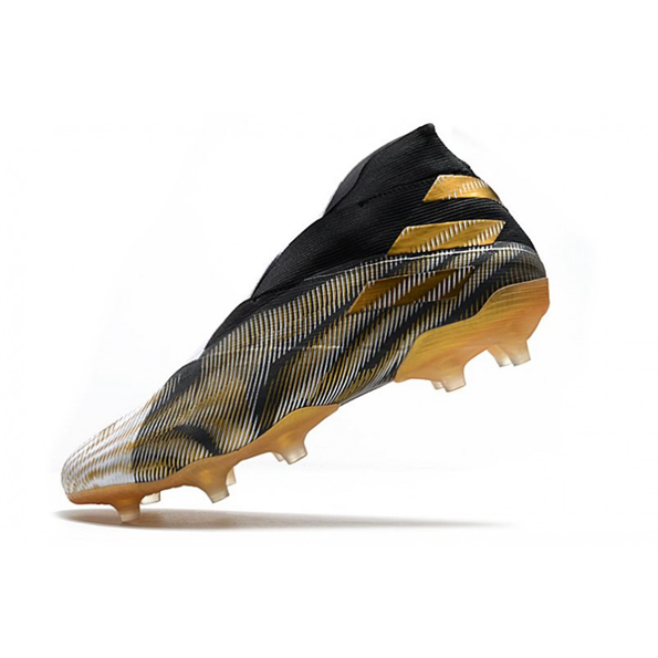 Adidas Nemeziz 19+ FG – Negro Oro Blanco