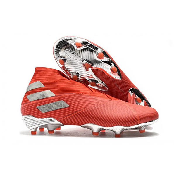 Adidas Nemeziz 19+ FG – Rojo Plata