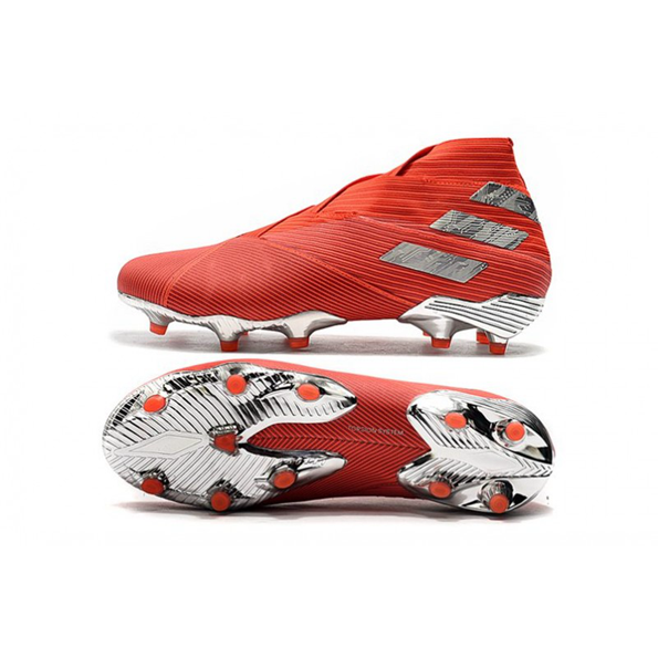 Adidas Nemeziz 19+ FG – Rojo Plata