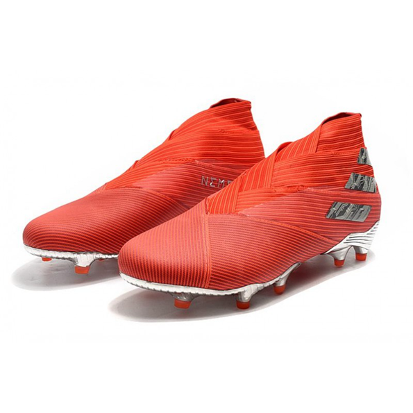 Adidas Nemeziz 19+ FG – Rojo Plata