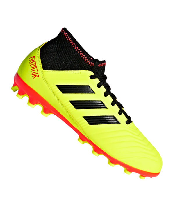 Adidas Predator 18.3 AG J Niños – Amarillo Negro