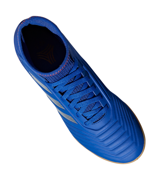 Adidas Predator 19.3 IN J Halle Niños – Azul Siliver