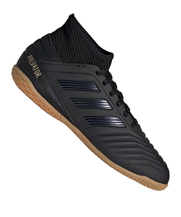 Adidas Predator Dark Script 19.3 J IN Halle Niños – Negro