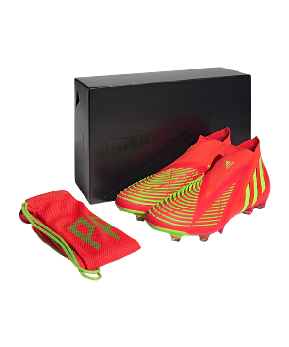 Adidas Predator EDGE+ FG Game Data – Rojo Verde