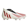 Adidas Predator EDGE+ FG Showdown – Blanco Rojo Oro