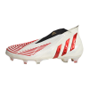 Adidas Predator EDGE+ FG Showdown – Blanco Rojo Oro