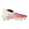 Adidas Predator EDGE+ FG Showdown – Blanco Rojo Oro