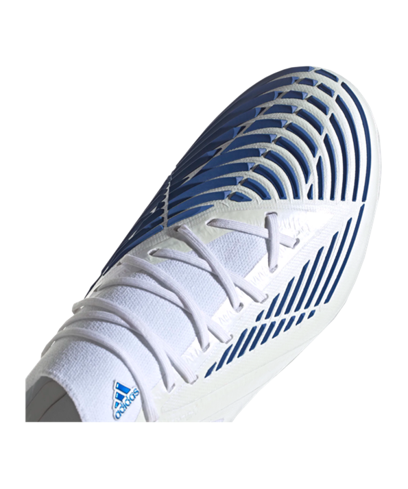 Adidas Predator EDGE.1 L FG Diamond Edge – Blanco Azul