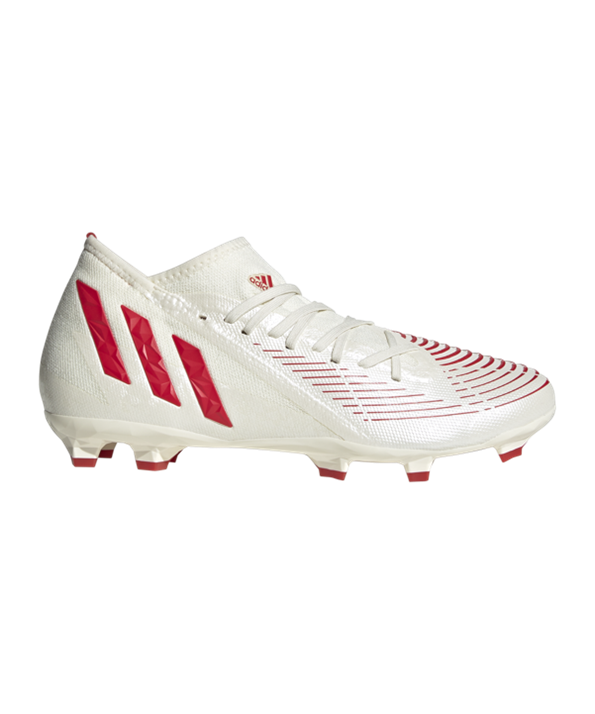 Adidas Predator EDGE.3 FG Showdown – Blanco Rojo Oro