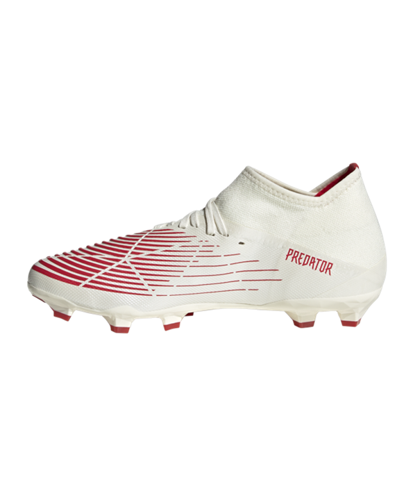 Adidas Predator EDGE.3 FG Showdown – Blanco Rojo Oro