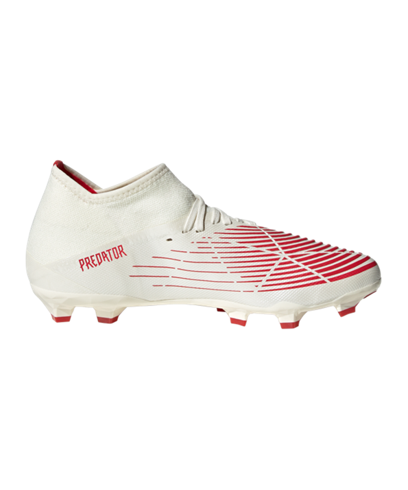 Adidas Predator EDGE.3 FG Showdown – Blanco Rojo Oro