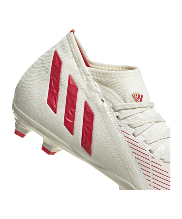 Adidas Predator EDGE.3 FG Showdown – Blanco Rojo Oro