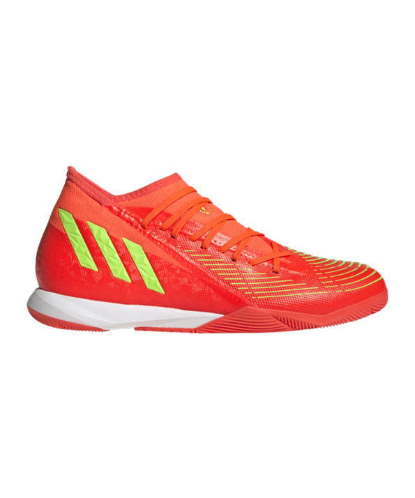 Adidas Predator EDGE.3 IN Halle Game Data – Rojo Verde