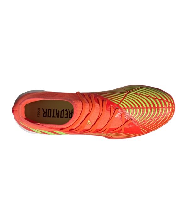 Adidas Predator EDGE.3 IN Halle Game Data – Rojo Verde