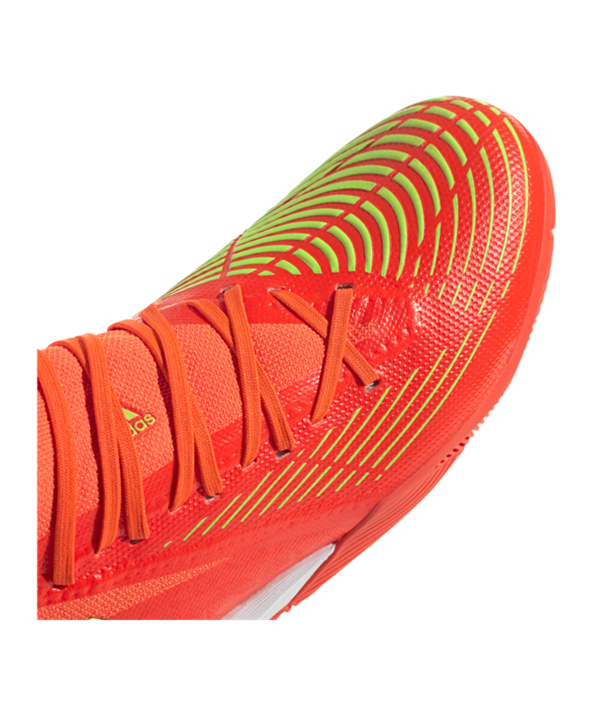 Adidas Predator EDGE.3 IN Halle Game Data – Rojo Verde