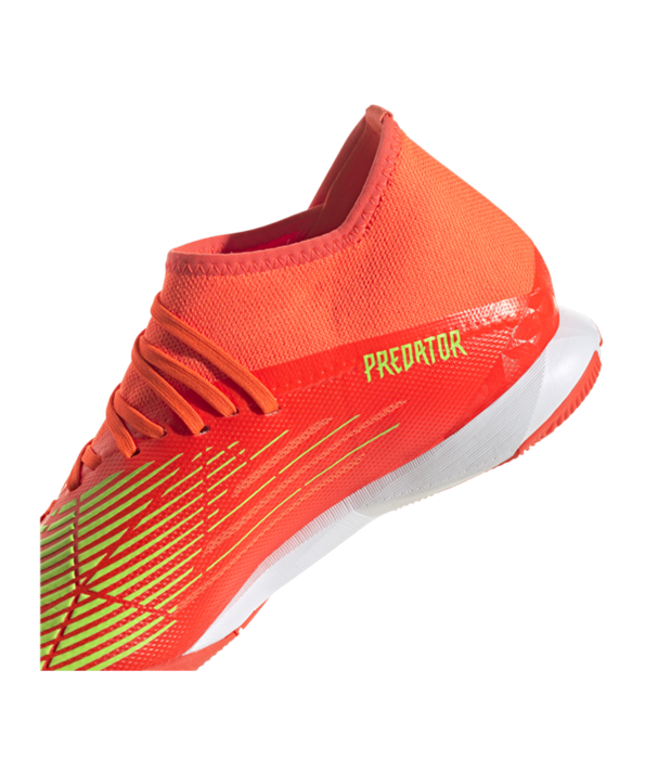 Adidas Predator EDGE.3 IN Halle Game Data – Rojo Verde