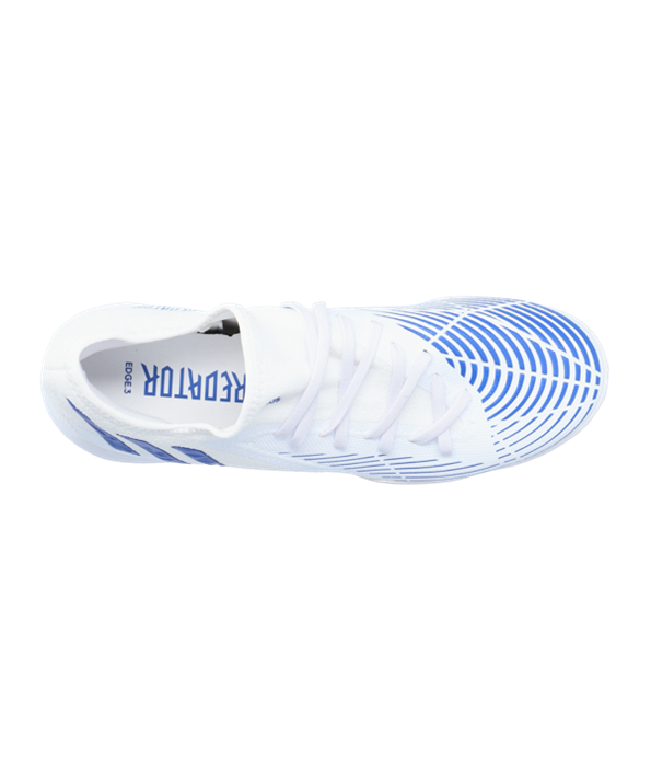 Adidas Predator EDGE.3 L TF Diamond Edge – Blanco Azul