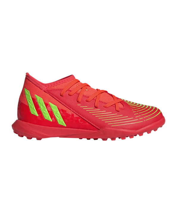 Adidas Predator EDGE.3 TF Game Data Niños – Rojo Verde