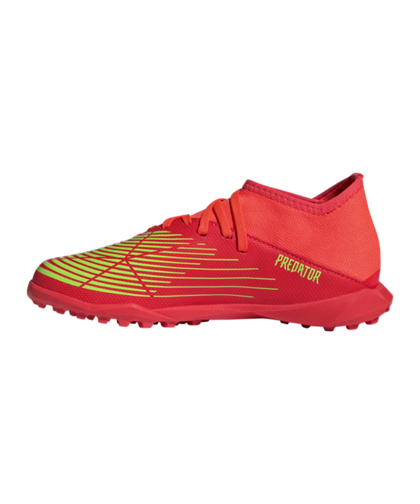 Adidas Predator EDGE.3 TF Game Data Niños – Rojo Verde