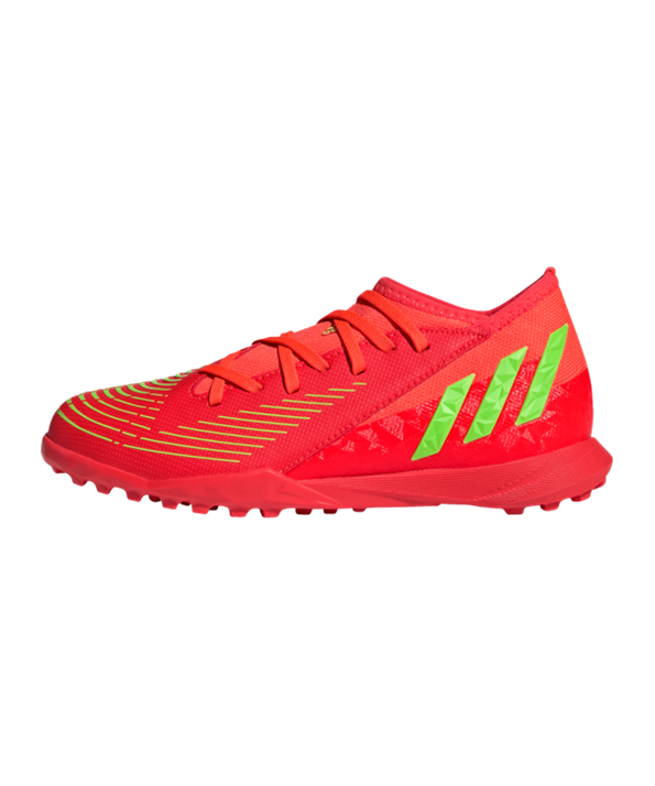 Adidas Predator EDGE.3 TF Game Data Niños – Rojo Verde