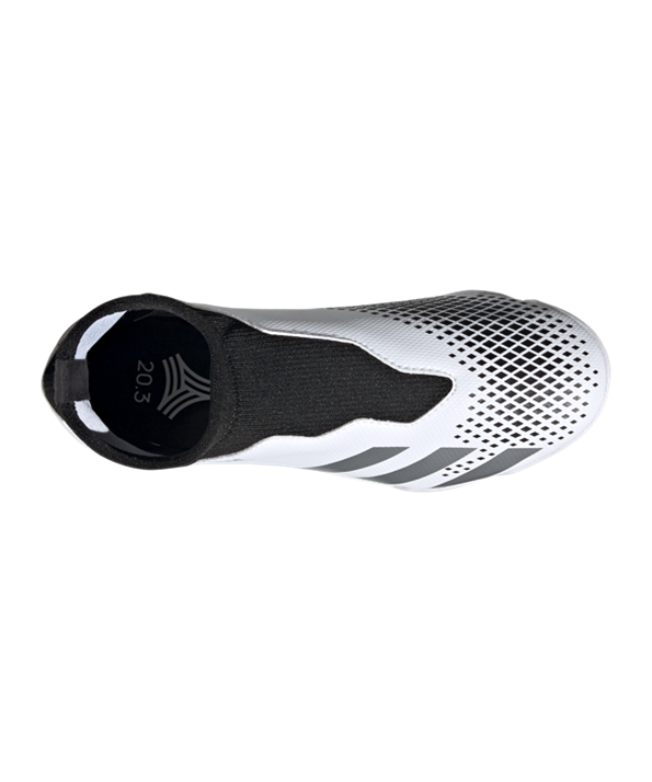 Adidas Predator Inflight 20.3 LL IN Halle J Niños – Blanco Negro Plata