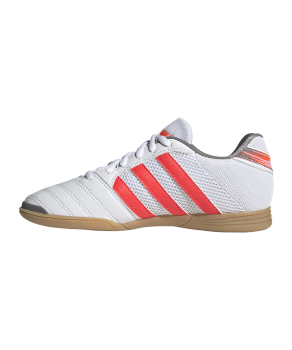 Adidas Super Sala IN Halle Niños – Blanco Rojo