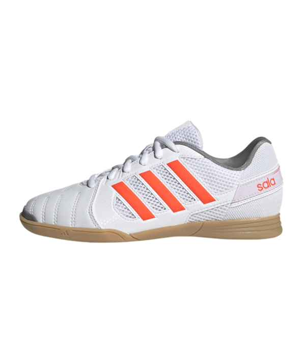 Adidas Super Sala IN Halle Niños – Blanco Rojo