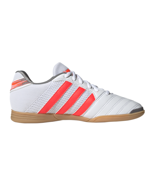 Adidas Super Sala IN Halle Niños – Blanco Rojo