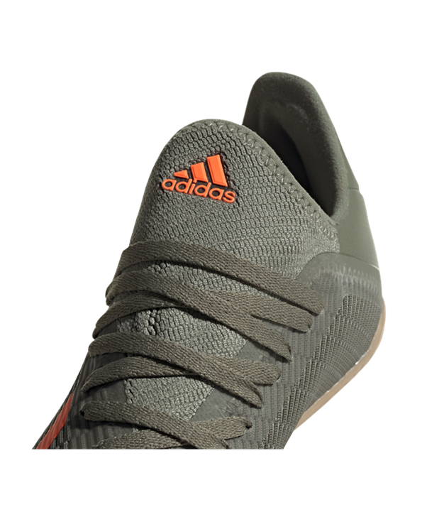 Adidas X Encryption 19.3 IN Halle Niños – Verde Naranja