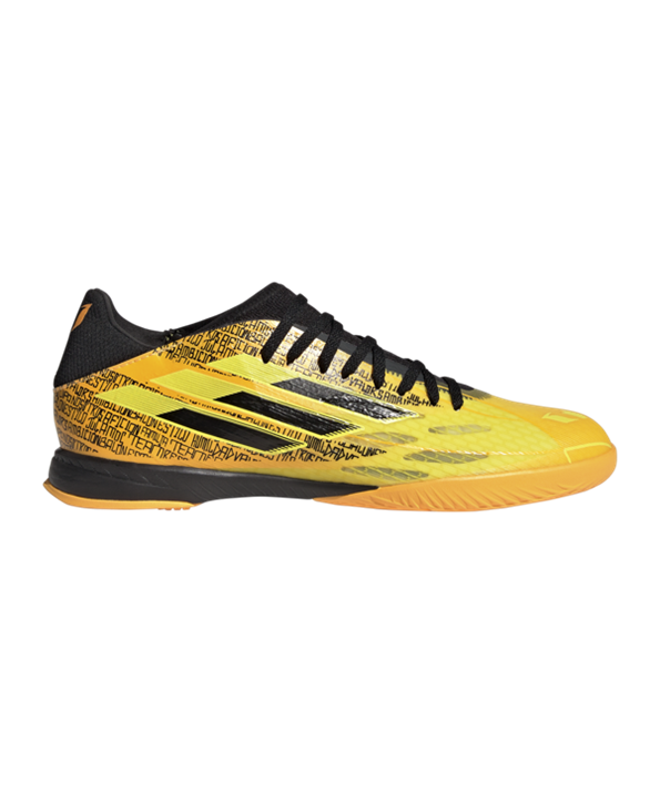 Adidas X SPEEDFLOW Messi.3 IN Halle – Oro Negro