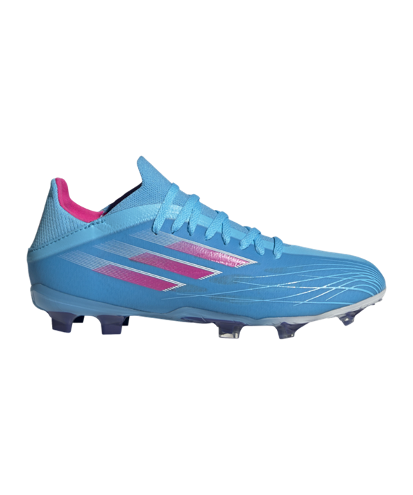 Adidas X SPEEDFLOW.1 FG Sapphire Edge J Niños – Azul Rosado Blanco