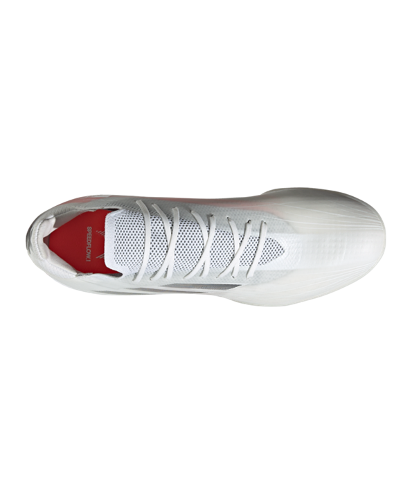 Adidas X SPEEDFLOW.1 IN Halle White Spark – Blanco Gris Rojo