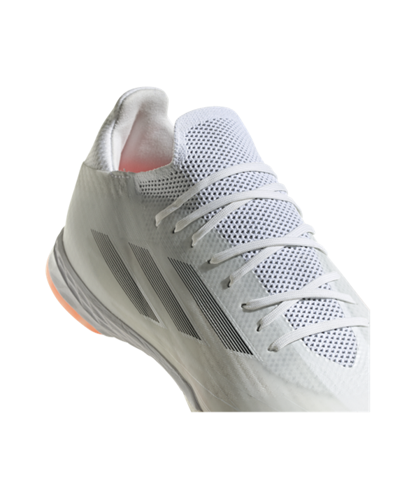 Adidas X SPEEDFLOW.1 IN Halle White Spark – Blanco Gris Rojo