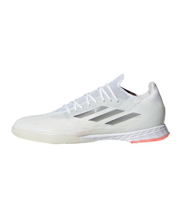 Adidas X SPEEDFLOW.1 IN Halle White Spark – Blanco Gris Rojo