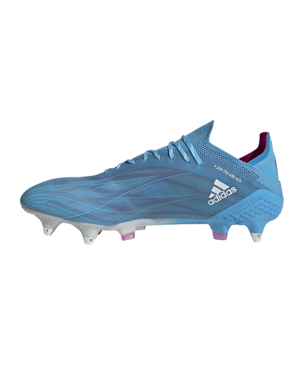 Adidas X SPEEDFLOW.1 SG Sapphire Edge – Azul Rosado Blanco