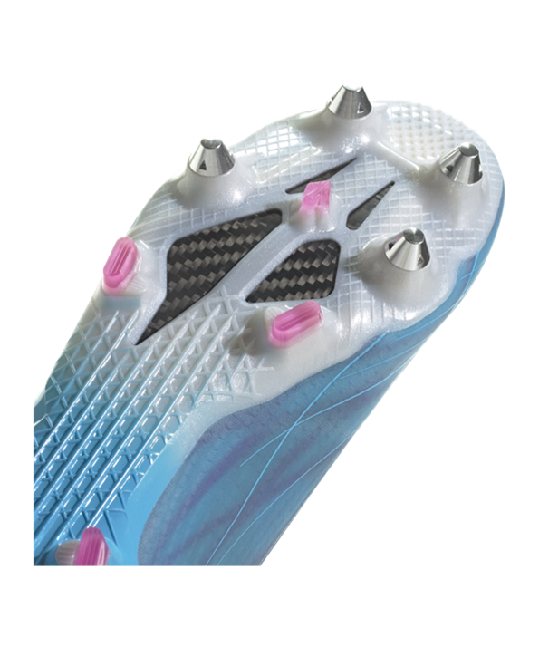 Adidas X SPEEDFLOW.1 SG Sapphire Edge – Azul Rosado Blanco