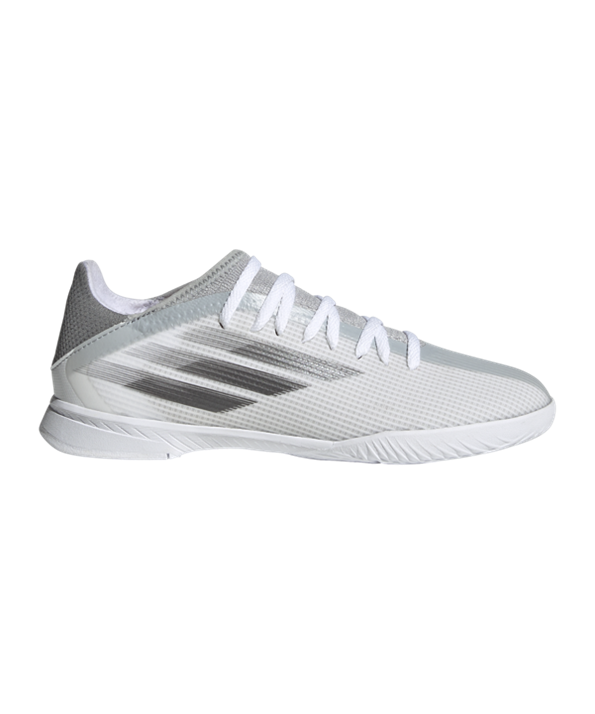 Adidas X SPEEDFLOW.3 IN Halle White Spark J Niños – Blanco Gris