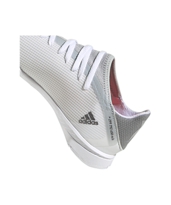 Adidas X SPEEDFLOW.3 IN Halle White Spark J Niños – Blanco Gris