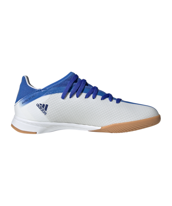 Adidas X SPEEDFLOW.3 IN Halle Diamond Edge J Niños – Blanco Azul