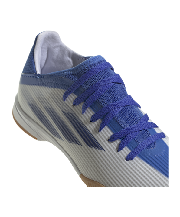 Adidas X SPEEDFLOW.3 IN Halle Diamond Edge J Niños – Blanco Azul