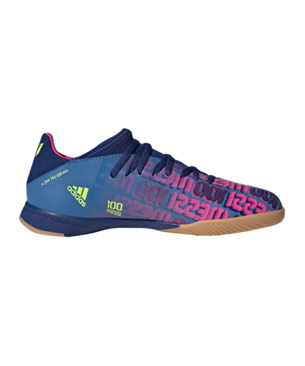 Adidas X SPEEDFLOW.3 IN Halle Messi Unparalleled J Niños – Azul