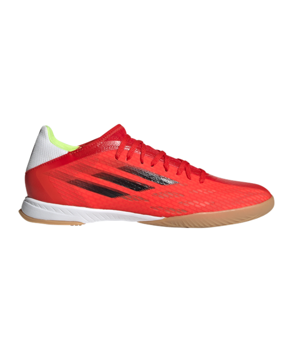 Adidas X SPEEDFLOW.3 IN Halle Meteorite – Rojo Negro