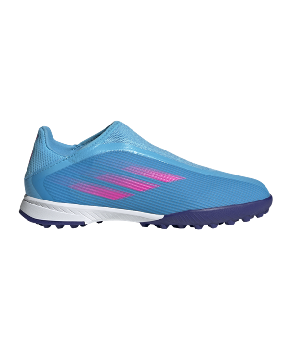 Adidas X SPEEDFLOW.3 LL TF Sapphire Edge Niños – Azul Rosado Blanco