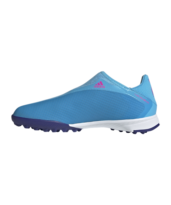 Adidas X SPEEDFLOW.3 LL TF Sapphire Edge Niños – Azul Rosado Blanco